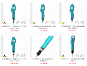 Top 6 loại tô vít công nghiệp phổ biến nhất hiện nay